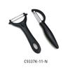 Stainless Steel Melon & Vegetable Peeler with Plastic Handle for Kitchen Use