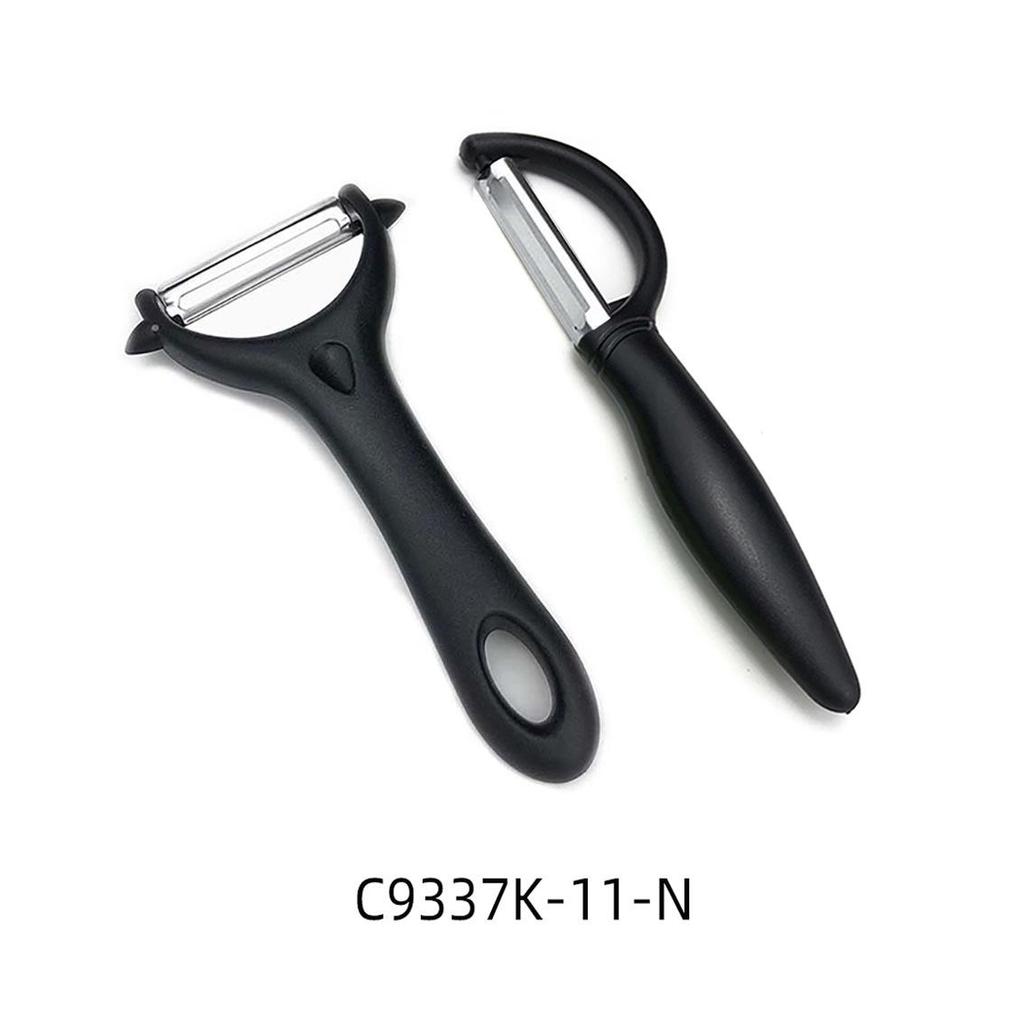 Stainless Steel Melon & Vegetable Peeler with Plastic Handle for Kitchen Use