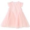 Girls' Summer Sequin Mesh Splicing Princess Dress