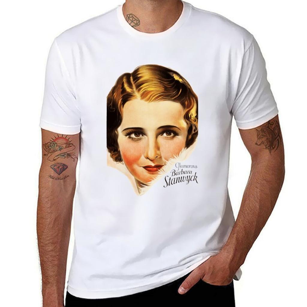 Stanwyck Tshirt Lightweight Basic Short Sleeve Shirt