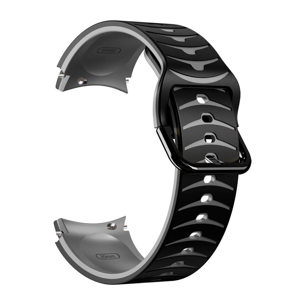 No Gap Silicone Strap For Samsung Galaxy Watch 7 FE 6 5 4 40mm 44mm 5 Pro 45mm Sport Bracelet Watch 6 4 Classic 20mm Band Belt
