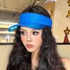 Solid Color Leopard Print Visor Cap Sunscreen Sun Hat Sports Transparent Hollow Hat  Summer