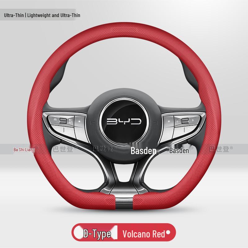 Steering Wheel Cover for BYD Frigate 07, Han EV, Song Pro, Seal, Seagull, Tang L, Qin Plus