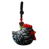 Wood Carving Ornaments Hand-Carved Solid Wood Chicken Figurines Cute Desktop Decorations Rustic Animal Decor for Farmhouse Home Gift