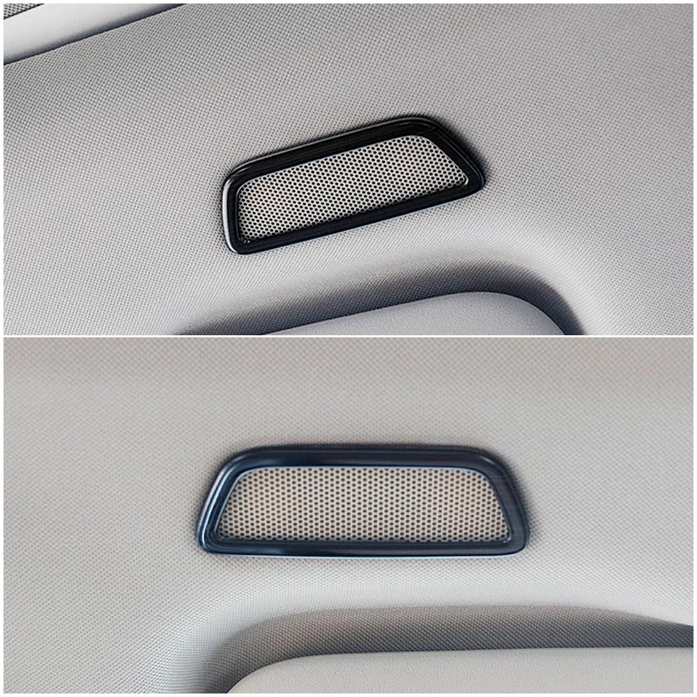 For Volvo XC60 2018-2024 Car Interior Door Handle Trim Window Lift Switch Panel Audio Speaker Sound Ring Water Cup Holder Frame