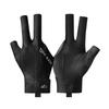 Lightweight Breathable Snooker Billiards Glove 3-Finger Open Design Anti-Slip Cue Grip Right Or Left Hand Cycling Sports Use
