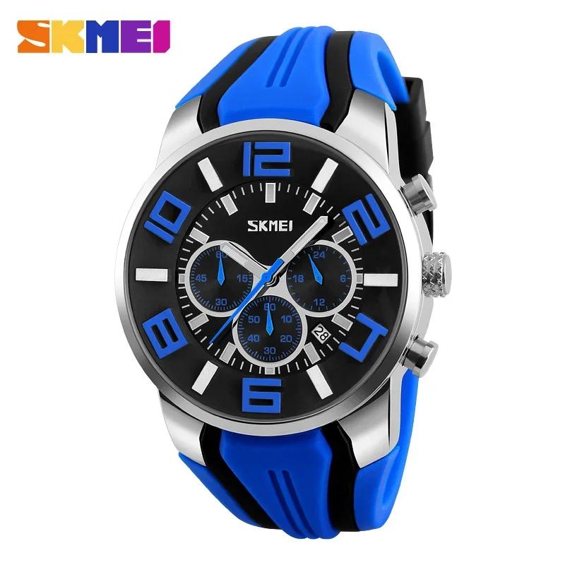 Skmei Waterproof Sport Watch Relogio Masculino Quartz Watches Men Fashion Casual Wristwatches 9128
