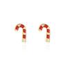Christmas Santa Snowflake Earrings Cane Candy Bells Elk Earrings Christmas Hat Earrings