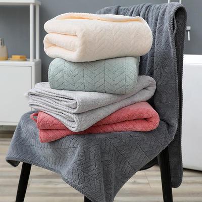 Asciugamano da bagno 90x170, Pile di corallo, Ispessito, Assorbente, Ad asciugatura rapida, Misura adulto, Un pezzo