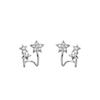 Design star pearl earrings women, new simple and versatile temperament Internet celebrity stud earrings