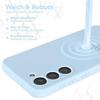 Coque - Samsung - Galaxy A52/A52s 5G - Silicone TPU - Antichoc - Anti-Rayures - Bleu Ciel