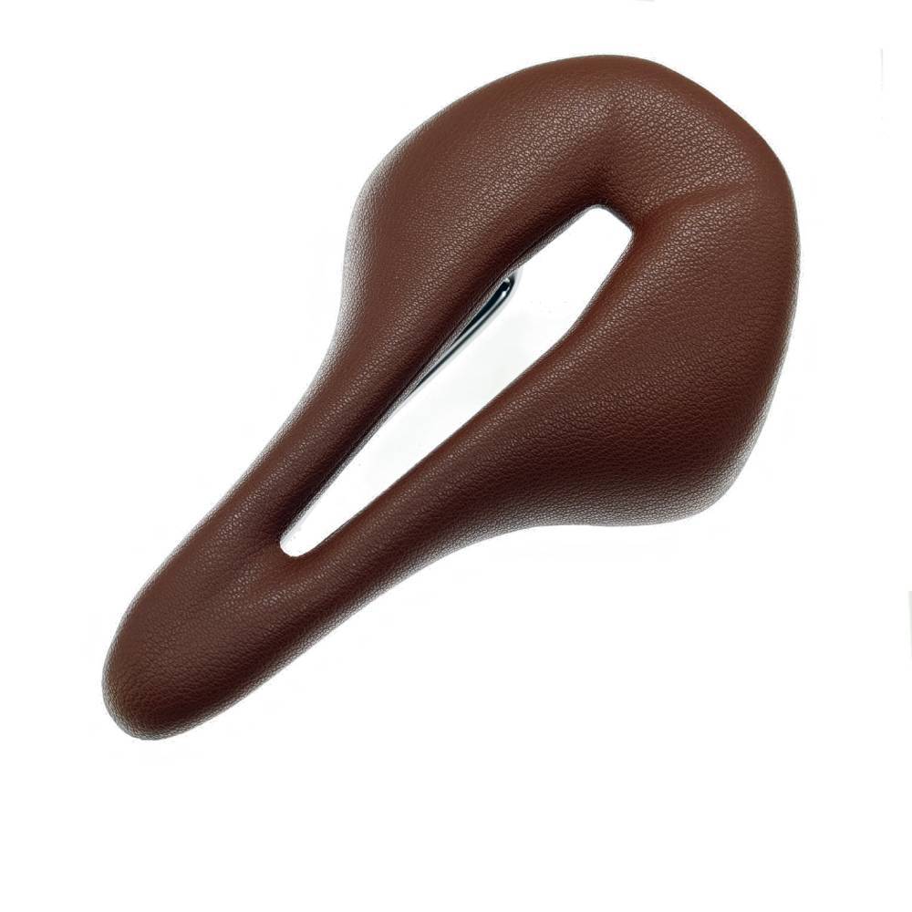 

Утолщенная сверхлегкая подушка сиденья для горного велосипеда, сверхмягкое амортизирующее велосипедное сиденье, подушка сиденья для езды, универсальное седло 255*155mm коричневый