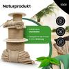 10m JUTESEIL 46mm Naturfasern Absperrseil Jute gedreht Hanf Tauziehen Handlauf