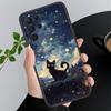 Lovely Cat Phone Case For Samsung A55 A16 A56 A36 A35 A15 A53 A54 A33 A34 A25 A05S A52 A52S A14 A24 A26 A71