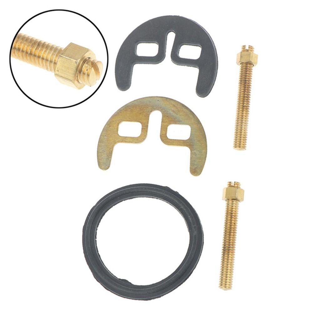 1Set Plastic Rubber Stainless Steel Tap Faucet Fixing Fitting Kit  for Basin Sink Faucet