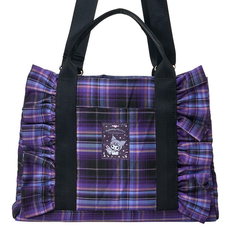 Sanrio KUROMI Frill Tote Bag Japan NEW Sanrio Characters