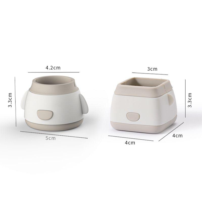 New Silicone Table Mat Multifunctional Mute Non-Slip Wear-Resistant Stool Portable Protective Cover Chair Foot Cover Chair Foot Cover