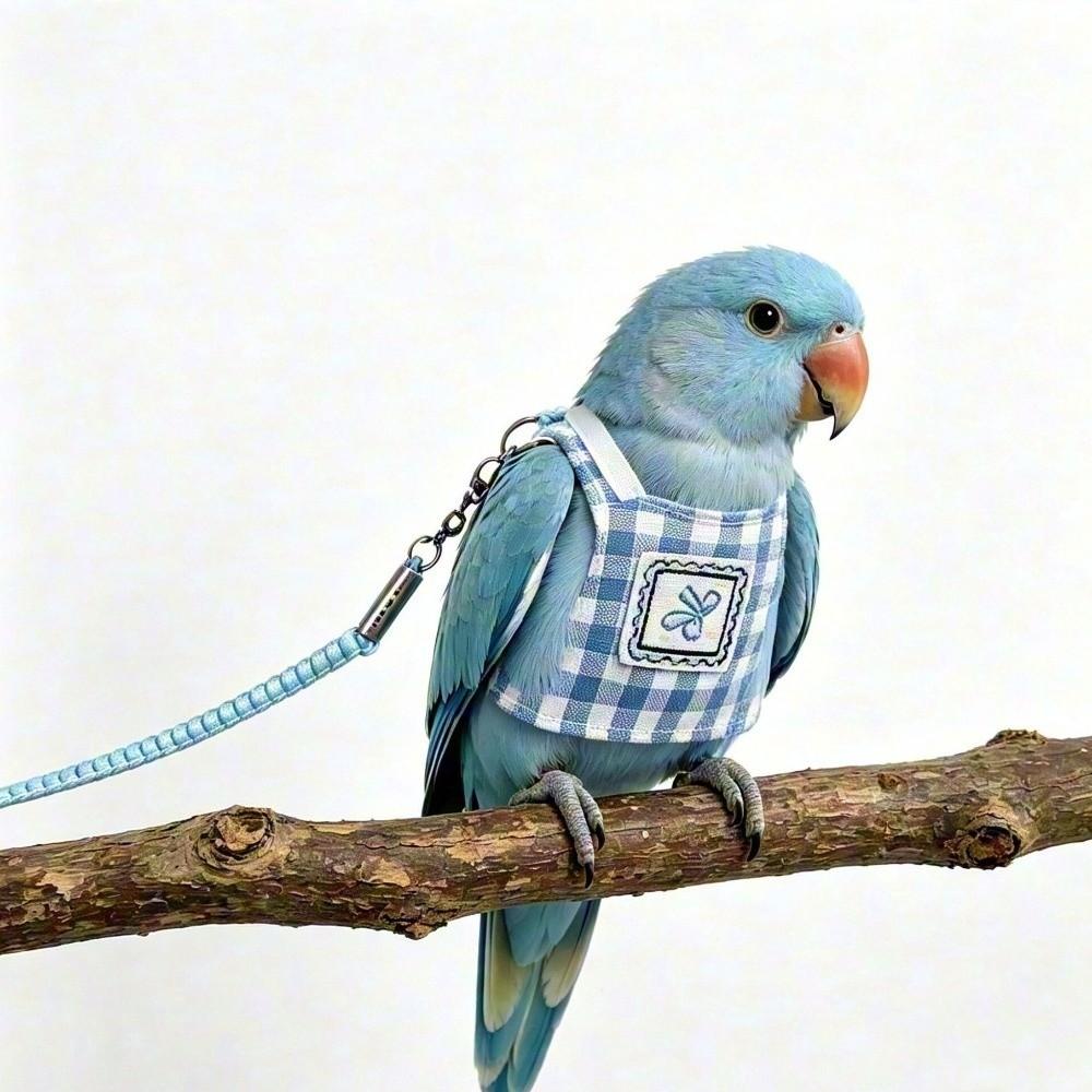 140cm Rope Bird Harness Leash Vest Style Pet Bird Clothes New Parrot Diaper Daily Wear
