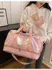 Women's Fashion Crossbody Travel Bag with Wet/Dry Separation - Ideal for Short Business Trips, Fitness, and Yoga.