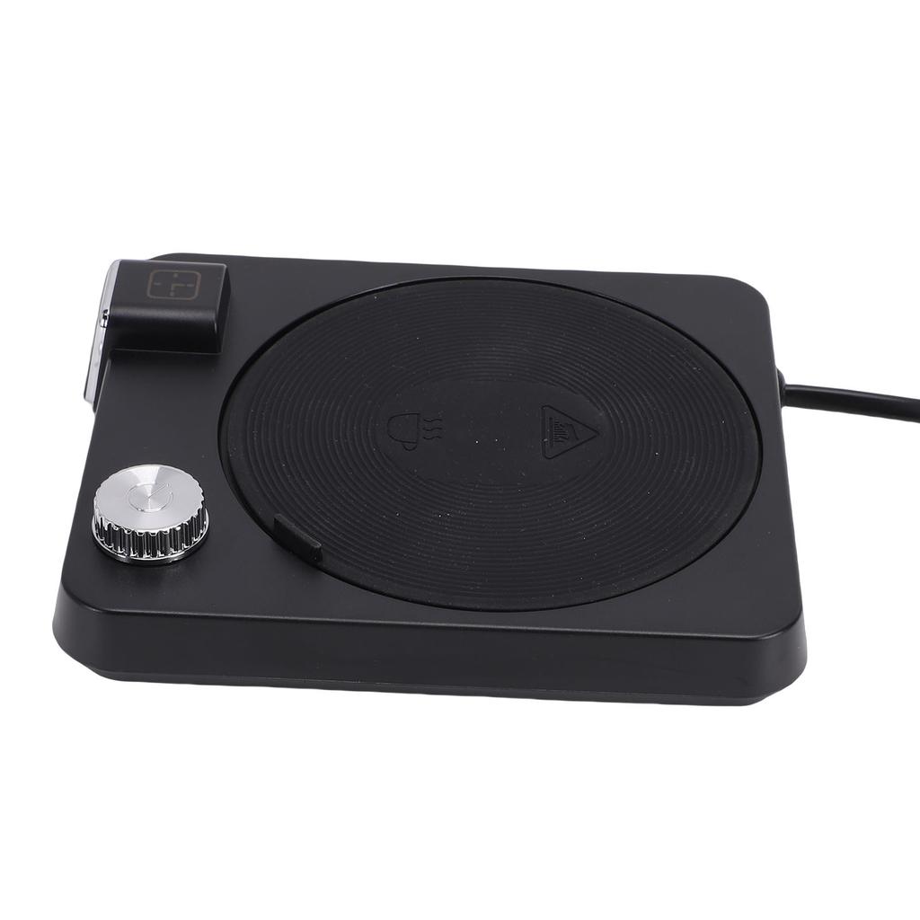 Electric Sourdough Starter Warmer Mat 24H Timer Sourdough Heater Proofing Tool for Home Baking Black Mechanical Knob