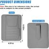 Small Leather Car Sun Visor Organizer - Multifunctional Car Interior Sunglass Holder Auto Visor Document Holder - Auto Card Sleeve Pocket Pouch