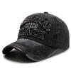 Unisex The Black Water Wash Embroidery Baseball Caps Spring Autumn Outdoor Adjustable Casual Hats Sunscreen Hat Sports Cap