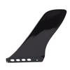 Surfbrett Finne 9,25 Zoll schraubenlose Montage Nylon Glasfaser Paddleboard Heckfinne zum Ersatz Schwarz