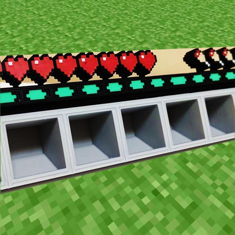 

Worlds Storage Box toolbar Game Peripheral Model 3DPrinting Organizer Sundries Supplies Desktop Holder Decoration