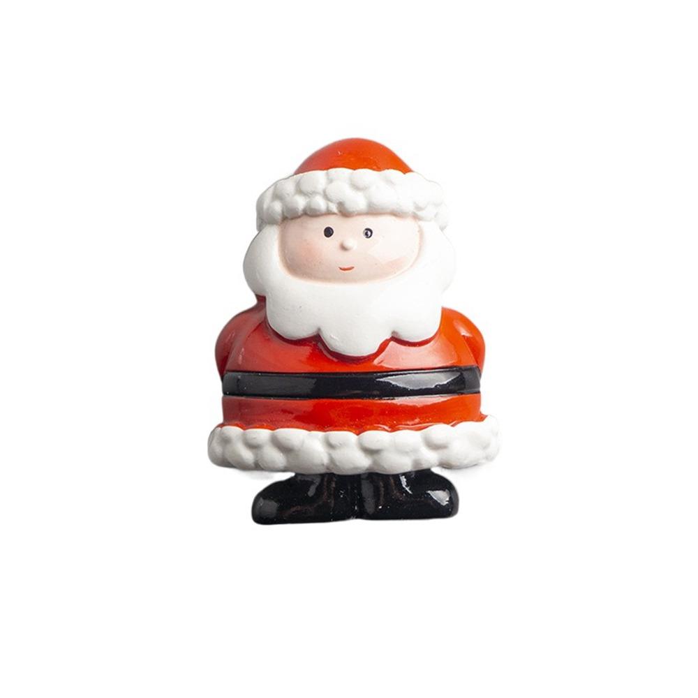 

Resin Art Snowman Magnetic Stickers Hand-painted Christmas Penguin Fridge Magnets Kitchen Style 1