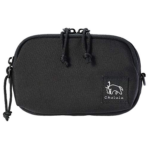HAKUBA Chululu Holiday Multi-Pouch Camera Case, Medium, Fits Smartphones, Black, SCH-HDMPMBK