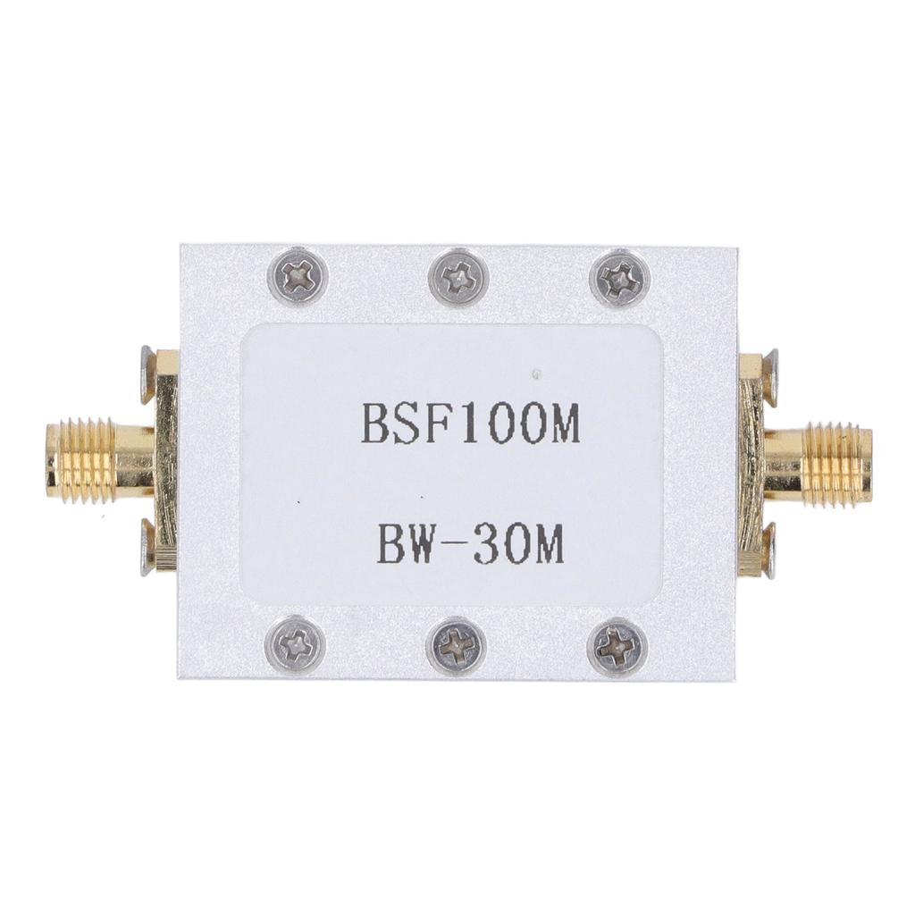 Band Stop Filter 88?108M Anti FM Interference CNC Aluminum Alloy Shell Passive Notch Filter