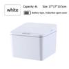 Intelligent Mini Desktop Trash Can Automatic Touchless Infrared Motion Sensor Trash Can Car Trash Portable Storage For Kitchen