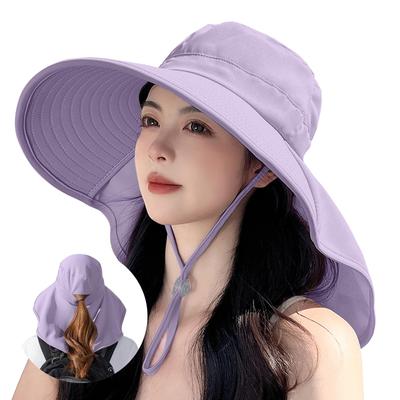 UV Protection Hat for Women Extra Wide UV Protects Cooling Complete Sun Sunburn UV Slimming Sun UV Protection Chin Suitable for Farming Free Light