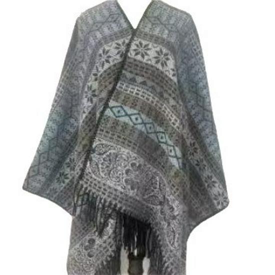 2025 Ethnic Tibetan Yunnan Photography Shawl Cloak Scarf Cape Retro