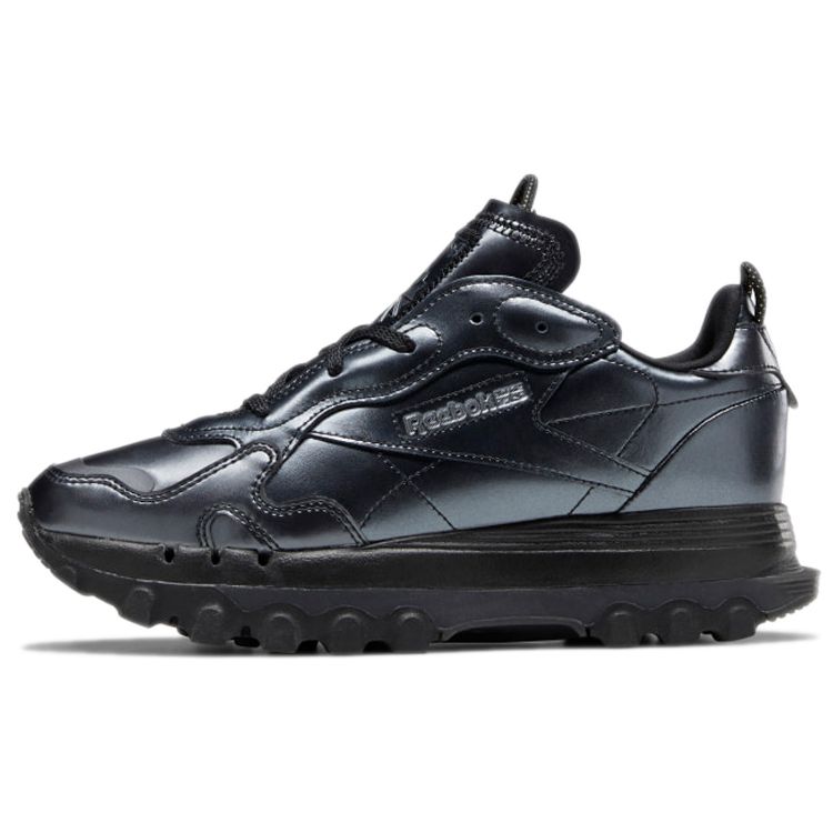 Reebok Cardi B x Classic Leather Women s Black Dark Silver GW2631 EU 36