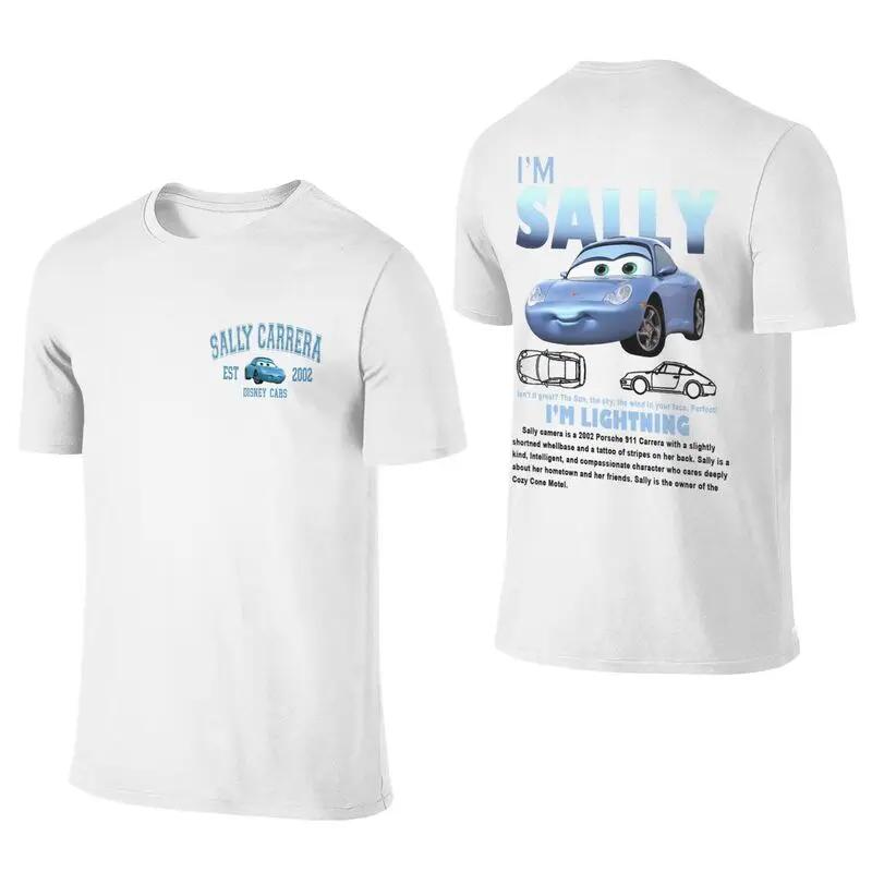 Lustiges Sally Ich bin Lightning Auto Outfit T-Shirt für Männer Frauen Mcqueen T-Shirt Baumwolle Neuankömmling Kleidung Liebe Geschenk für Paar