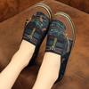 Women's Comfortable Flat Shoes Elderly Cloth Shoes Non-slip Soft Sole Casual Shoes