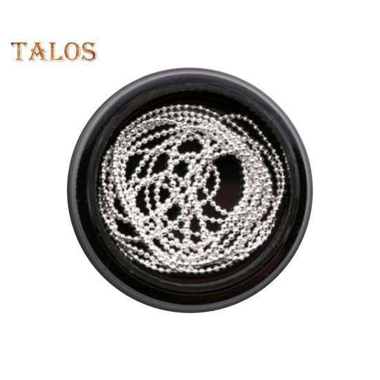 

1 коробка, украшение в виде цепочки для ногтей, декоративное украшение для ногтей, различные стили, красивая цепочка для дизайна ногтей, сделай сам, металлическое украшение для маникюра серебряный