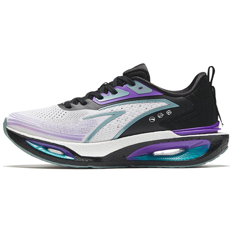 Anta Wormhole Low-top Running Shoes Grey Purple Men s 112625533R-6 42
