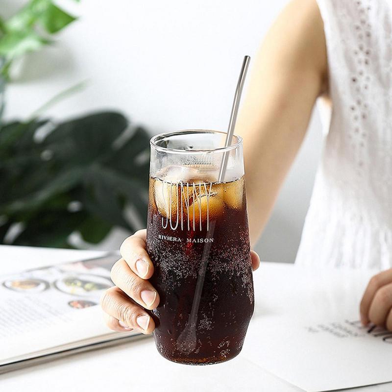 Stainless Steel Straw Filter Spoon Food Grade Coffee Stirring Spoon Juice Milk Cocktail Stainless Steel Straw Spoon Tea Bar Tool