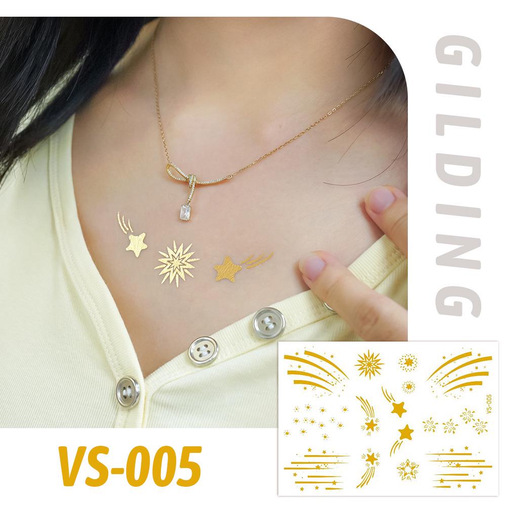 Trendy European Music Festival Waterproof Face Tattoos & Freckle Stickers