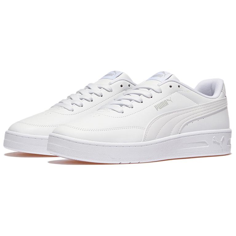 Puma Court Classic Comfortable Versatile Sneakers Unisex Sneakers White 402223-02