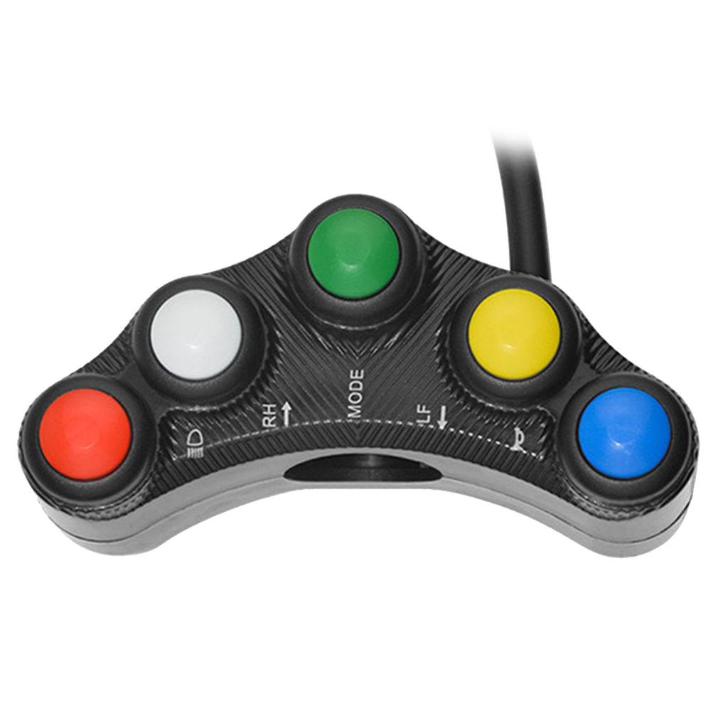 LENKERLICHTSCHALTER - Wasserdichte Konstruktion für Motorradlenkerbedienelemente | Multifunktionslenkerschalter,