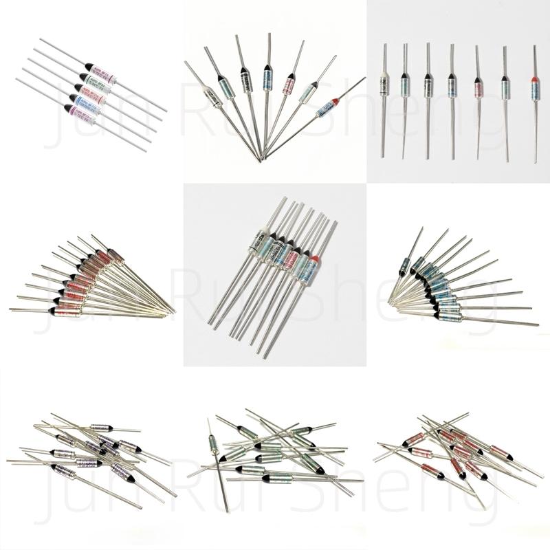 50PCS Thermal Fuse BF-X 16A 250V TF73 77 84 94 99 104 113 117 121 133 142 157 172 184 192 216 229 240 Celsius Temperature Fusing