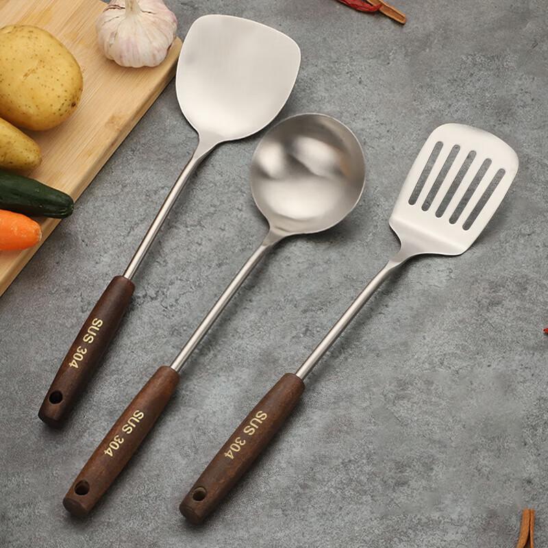 

Ningzhao 3-Piece 304 Stainless Steel Kitchen Utensil Set