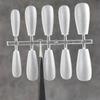100Pcs/Box Matte Fake Nails No Polishing Press On False Nails Medium Short Design High Matt Soft Gel Nail Tips For Extension