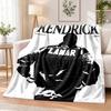 Kendrick Lamar Flannel Throw Blanket Soft Warm Cozy For Sofa Bed Indoor Home Bedroom Use