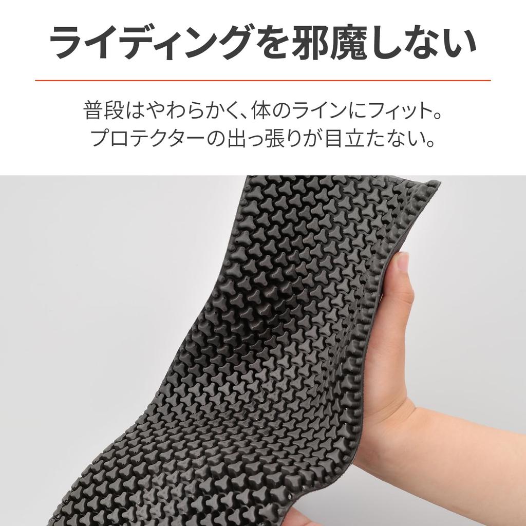 Daytona Motorcycle Chest Protector Triple Flex Thin Separate Type CE Level 1 Instant Hardening JMCA Recommended Left and Right Set Body Only 32506