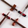 6Pcs Multifunctional Wooden Spoon Chopstick Rest Kitchen Tableware Chopstick Pillow Chopstick Holder