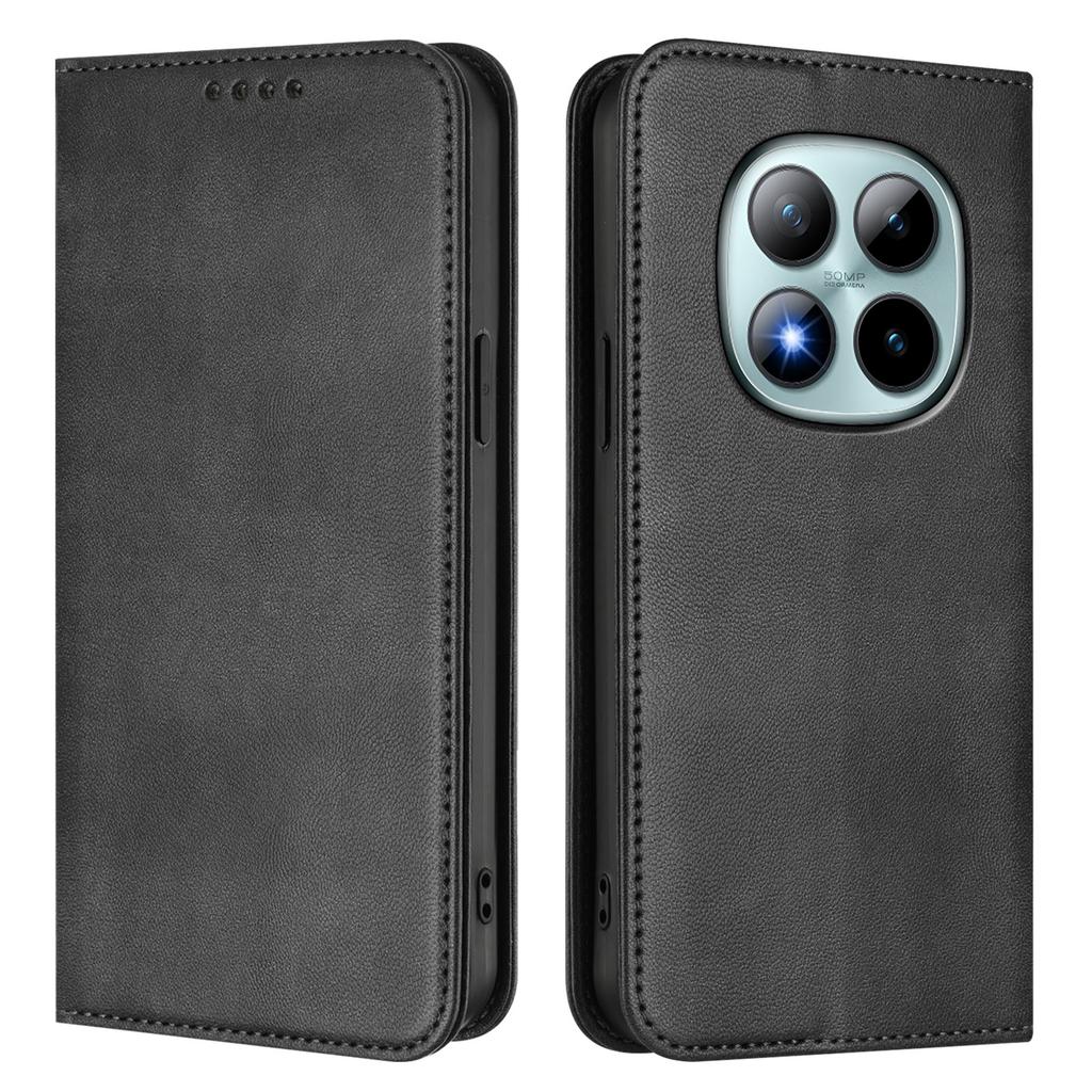 Für Xiaomi Redmi Note 15 Pro+ 5G Brieftaschenkoffer Retro-Textur RFID-Blockierung Leder-Handyhülle